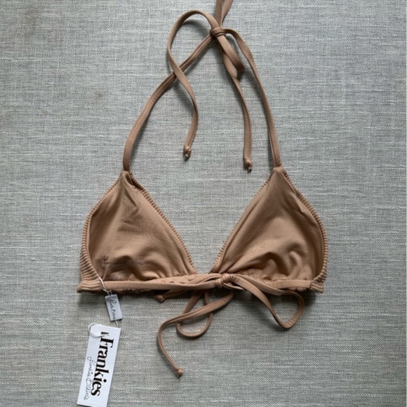 Frankie's Bikinis Sky top (size S) NWT - Picture 2 of 4